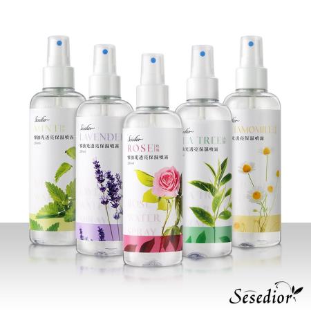 【Sesedior】透亮保濕噴霧系列任選3瓶(玫瑰/洋甘菊/薄荷/薰衣草/茶樹)◉20E013